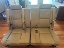 2007-2014 Oem Gm Chevy Tahoe Suburban Yukon Escalade 3rd Row Seats Tan Leather 2007-2014 Oem Gm Chevy Tahoe Suburban Yukon Escalade 3rd Row Seats Tan Leather