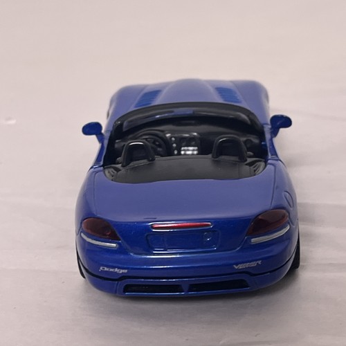New Ray Dodge Viper SRT 10 Blue City Cruiser Diecast Car 1:32 Scale - Picture 11 of 23