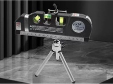 Multipurpose Laser Spirit Level Tool Four In One Tape Measure with Stand