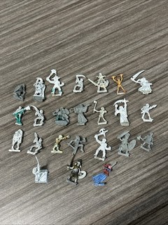 Lot of 24 Advanced Dungeons & Dragons Miniature Figures 1980 D&D Undead