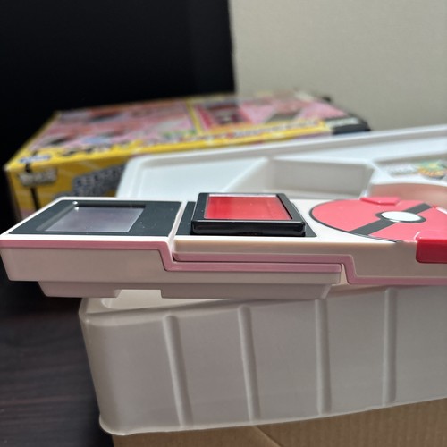 Pokémon Electronic Pink Pokedex Toy Set With Cards And Pikachu Pokeball Japanese - Picture 16 of 24