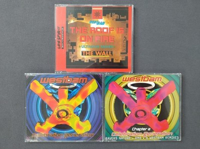 3x CD - WestBam - Celebration Generation - Chapter 1 + 2 - & The Roof is on Fire
