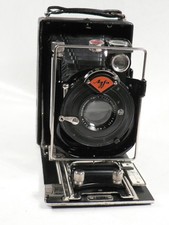 unbekannte AGFA Plattenkamera 6,5x9cm mit Agfa Doppel Anastigmat 1:4,5/10,5 cm