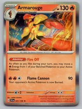 Armarouge [Holo] #41 Prices | Pokemon Scarlet & Violet | Pokemon Cards