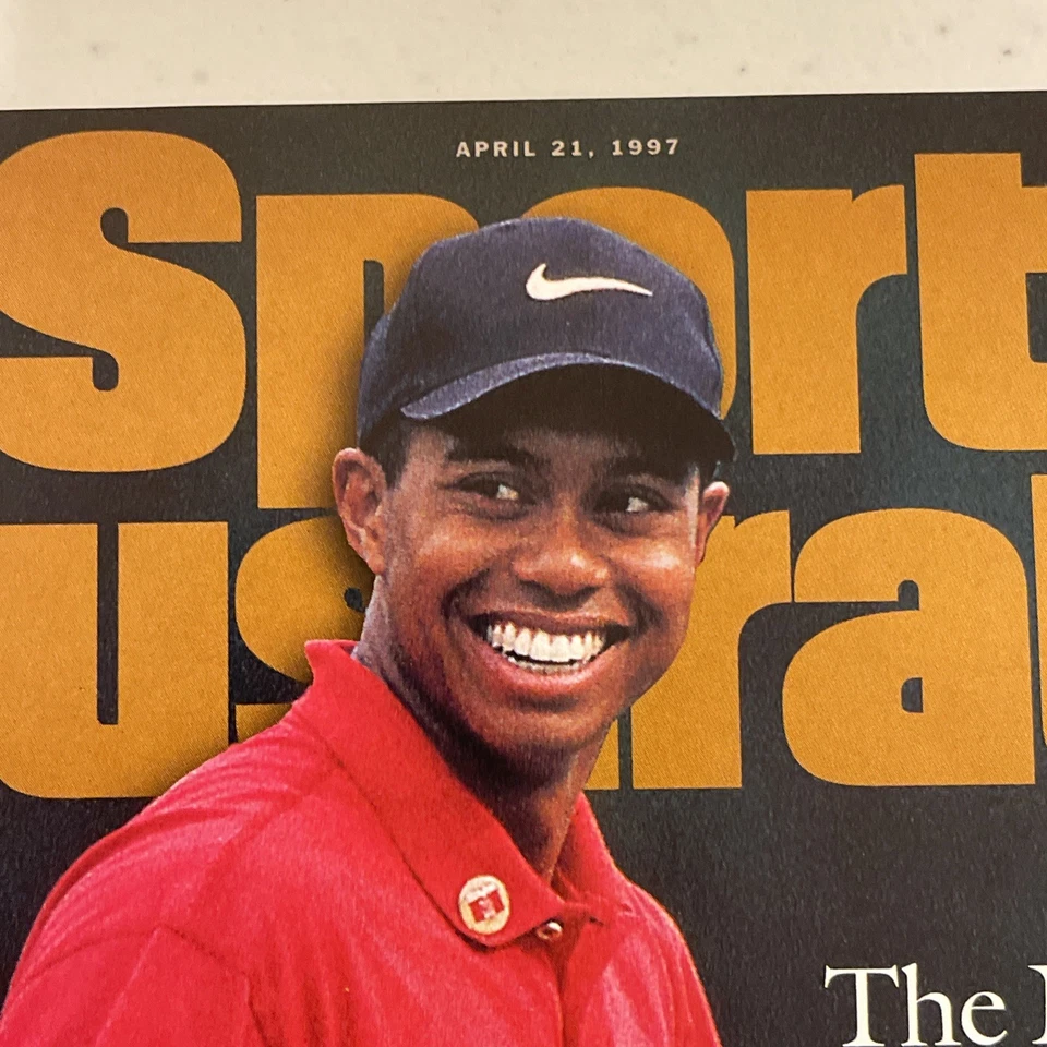 TIGER WOODS SPORTS ILLUSTRATED  APRIL 21, 1997 MINT-NO Label. plus USA Today🔥 - Image 3 of 4