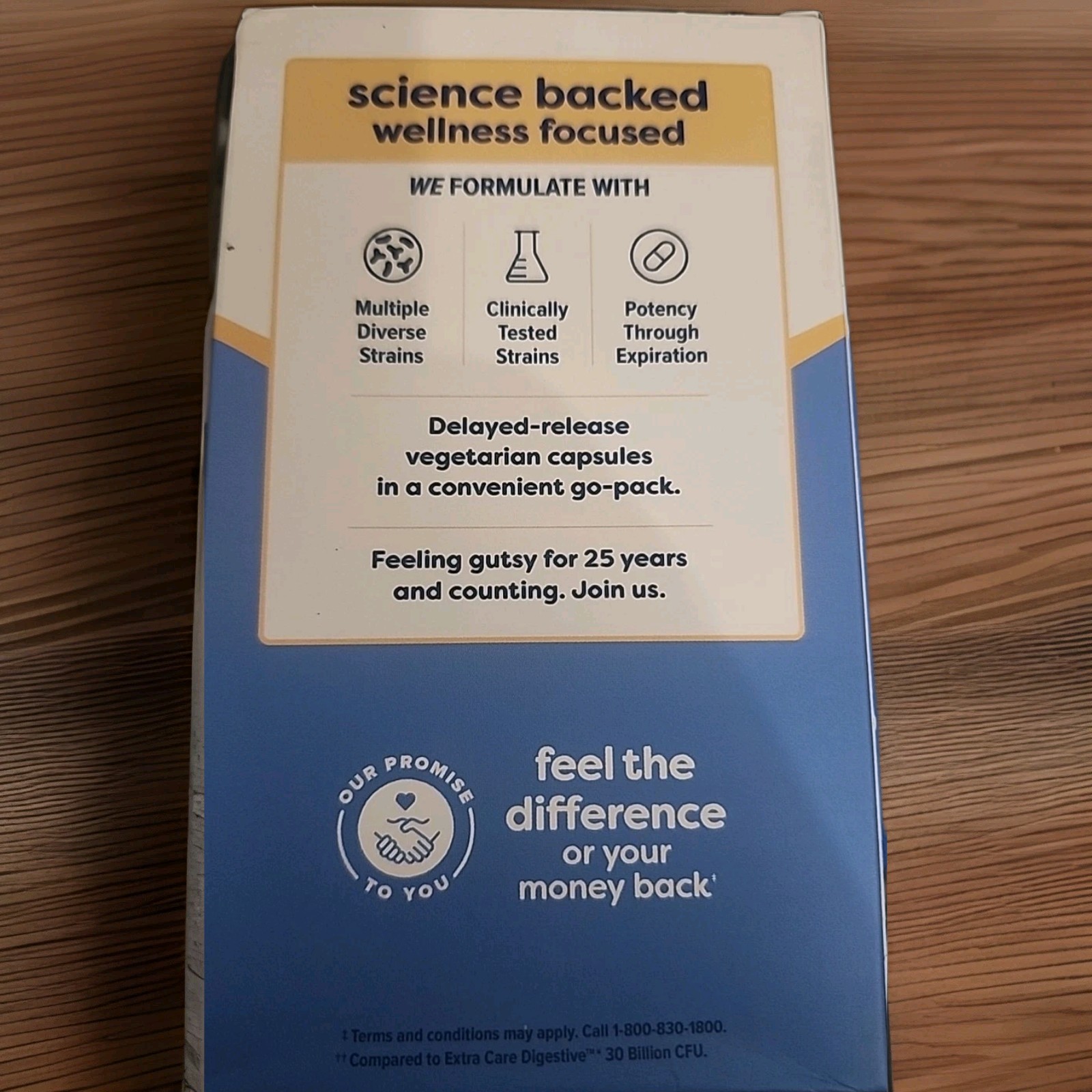 Renew Life EXTRA CARE 50 Billion CFU Digestive Probiotic  30 capsule 10/2025