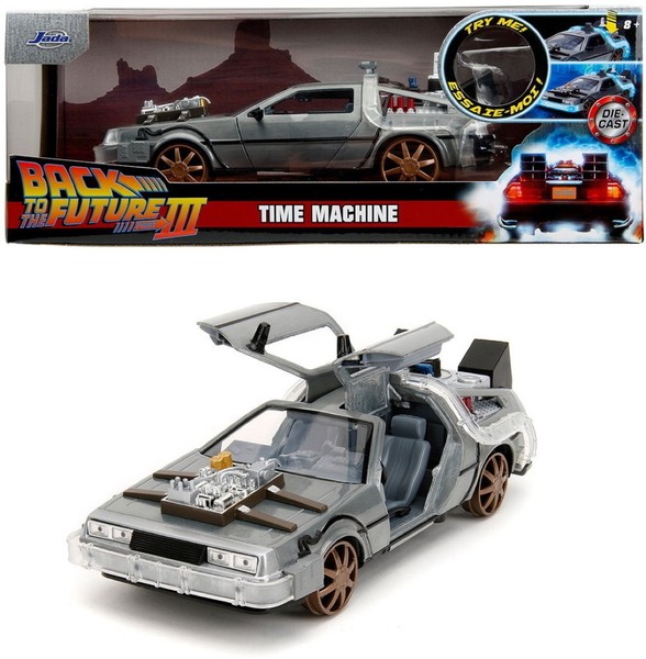 Jada Modellauto HR ZurüCk In Die Zukunft 3 Time Machine 1:24 9334996314R00-image