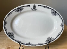 Antique Lamberton China HOTEL STONEWALL JACKSON 10.25" Oval Dish - GUC
