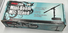 Proline Mini Boom Mic Stand Heavy Die Cast MS112BK w/Box
