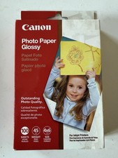 Canon Photo Paper Glossy 4x6 100 Sheets, SEALED Authentic Genuine