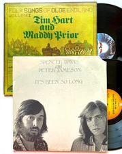 2 LP VINYL SPENCER DAVIS / PETER JAMESON & STEELY EYE - TIM HART / MADDY PRIOR