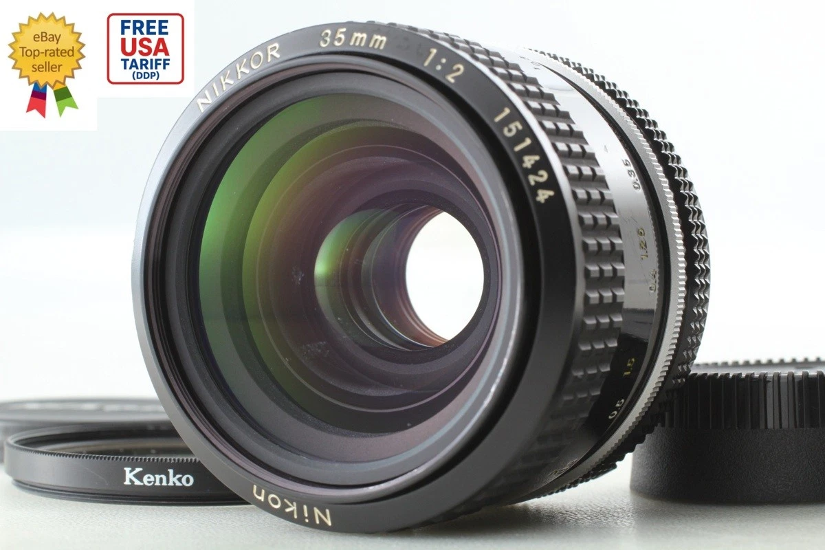 Nikon NIKKOR f/2 Camera Lenses 35mm Focal for sale | eBay