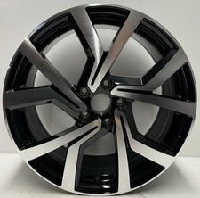 VW Golf Clubsport 18” Style Alloy Single Replacement Wheel Black Diamond Cut