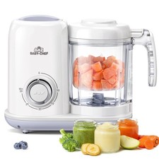 Baby Food Maker, 4 in 1 Baby Food Processor and Steamer, Puree Blender, Multi...