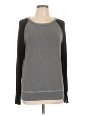 LNA Women Gray Sweatshirt M