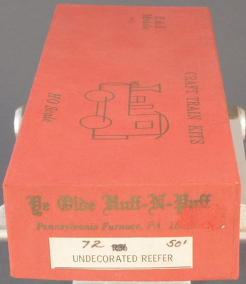 #ad Ye Old Huff N Puff 50#x27; PFE Wood Reefer HO Craftsman Kit $20.79