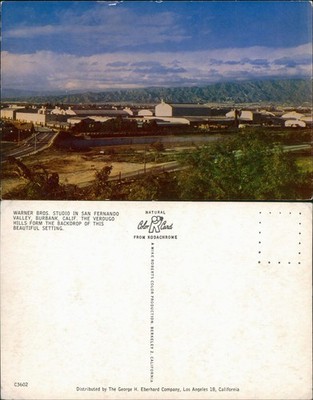San Fernando California WARNER BROS. STUDIO, BURBANK, CALIF. THE VERDUGO 1960