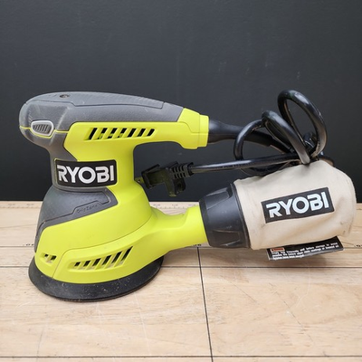 #ad RYOBI RS290G 2.6 Amp Corded 5 in. Random Orbital Sander $34.99