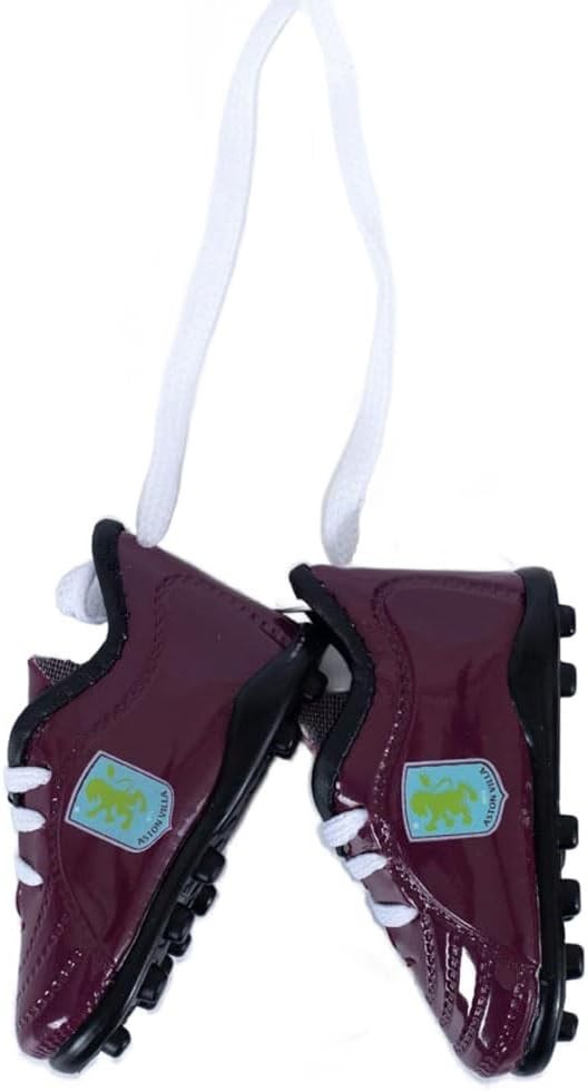 Aston Villa Boot Car Hanger Fan Gift AVFC Official Licensed