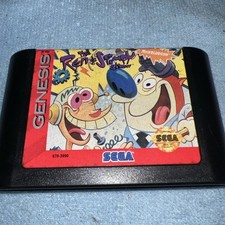 The Ren and Stimpy Show Stimpy's Invention Sega Genesis Cartridge Only