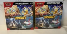 Pokemon TCG Surging Sparks Booster Bundle Factory Sealed *LOT OF 2