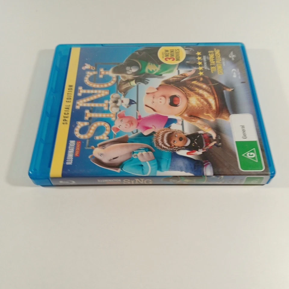 Sing Blu-ray Movie Region B Special Edition - Image 3 of 4