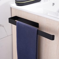 Handtuchhalter Ohne Bohren 304 Edelstahl Kleben Matt Schwarz Bad KüChe
