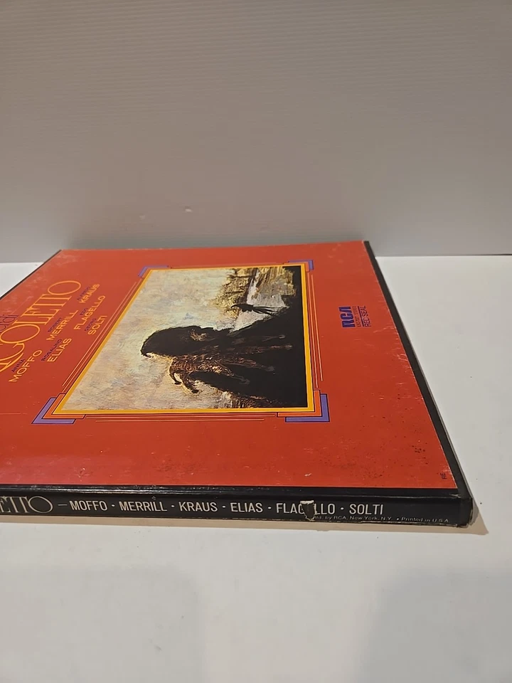 Verdi Rigoletto - RCA Red Seal LSC-7027 Boxed 2 LP Set w/Opera Program LPs MINT - Image 4 of 4