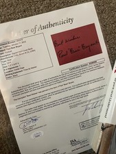 Paul Bear Bryant Autographed Auto Signed  Book JSA LOA