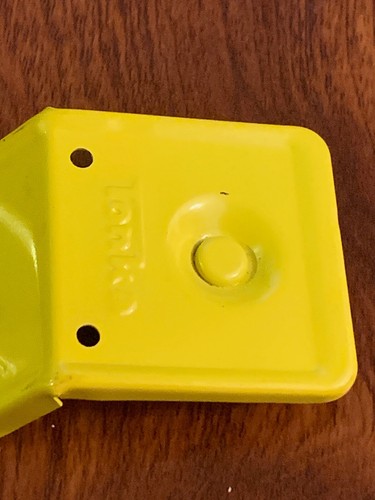 Vintage Yellow Tonka Truck with Cement Frame and Lowboy Trailer 55010 55310 - Picture 6 of 10