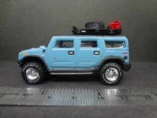Johnny Lightning 2004 Hummer H2 ocean blue - Loose 1:64