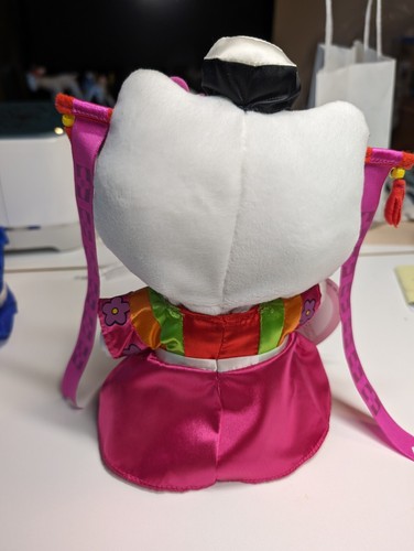 HELLO KITTY & DEAR DANIEL Traditional Korean Wedding Set Collectibles 8” Plush - Picture 5 of 5