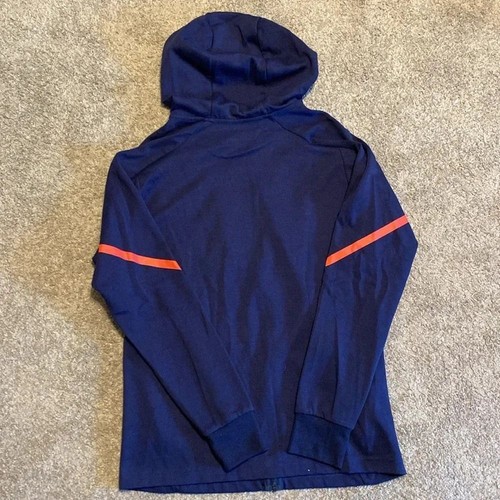 EUC Hot Chocolate Run Performance Participants Jacket Navy Blue Hot Pink Size L - Picture 2 of 7