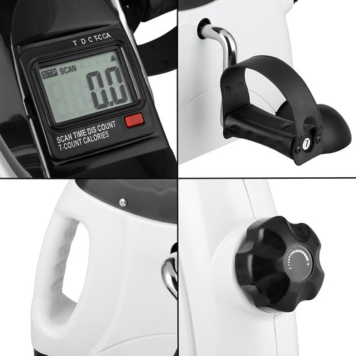 Mini Exercise Bike LCD Pedal Resistance Cardio Workout Fitness Home Exercise - Picture 10 of 12
