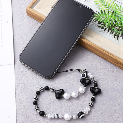 5 Count Handy Kette Perlenbesetztes Handy-Schlüsselband Lanyard Für Telefon - 第 12/12 張圖片