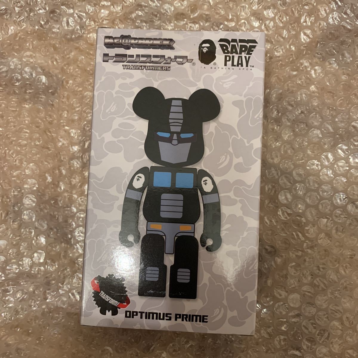 MEDICOM TOY - 【未開封】BE@RBRICK BAPE TRANSFORMER OPTIMUS New Be@rbrick X Transformers X Bape Optimus Prime 200% from
