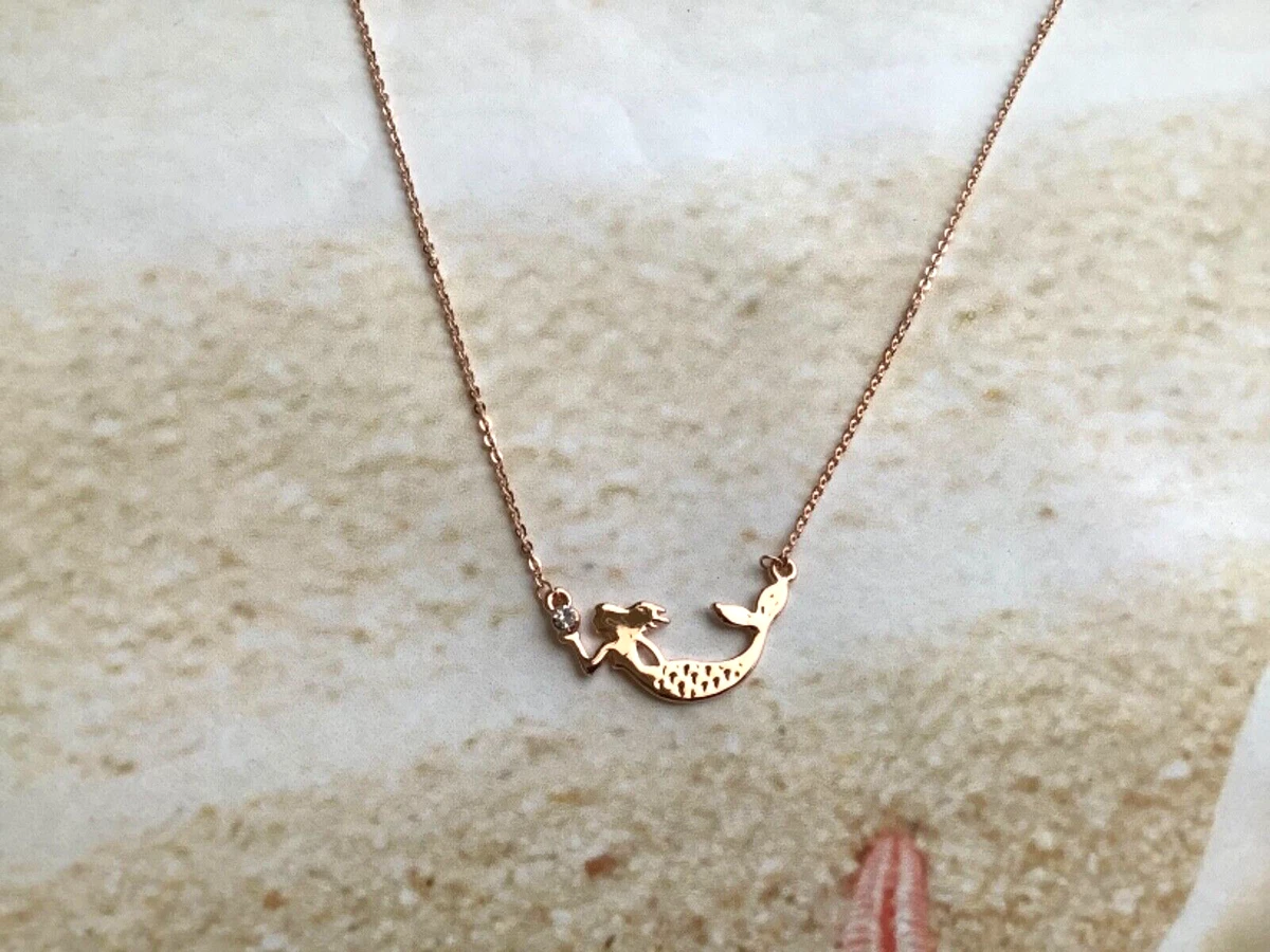 Ebay rose sale gold necklace
