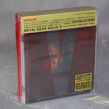 Metal Gear Solid 5 V Soundtrack CD Lost Tapes Japan Game Music 2  Cassette NEW