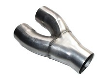 Y-Rohr universal Auspuff Rohr Abgasrohr Y-Pipe Ø 60 auf Ø 60 mm 