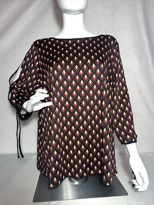 Dress Barn Shirt Womens Blouse Size 2X Plus New With Tags