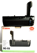 Battery grip originale Canon BG-E6 per EOS 5D Mark II con caricatore BGM-E6