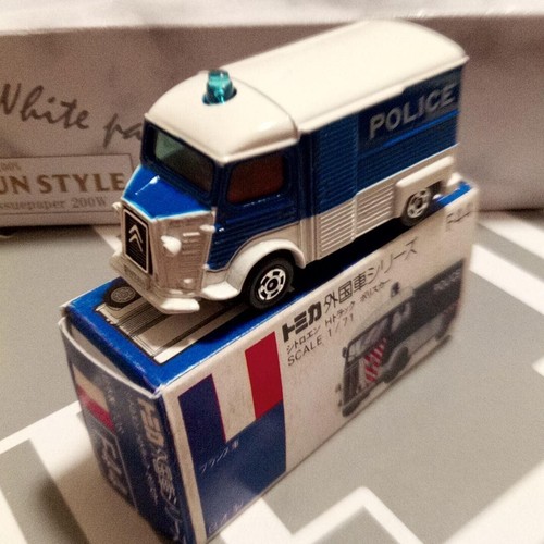 Vintage Tomica Citroën Type H2 Police Car F44 Made in Japan Genuine Rare - Picture 5 of 7