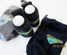 Hollywood Golf Studio Brand New Ball Squeeze  Valuable Pouch, 2 sets