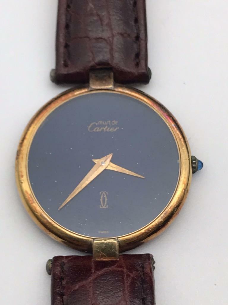 cartier quartz argent 925