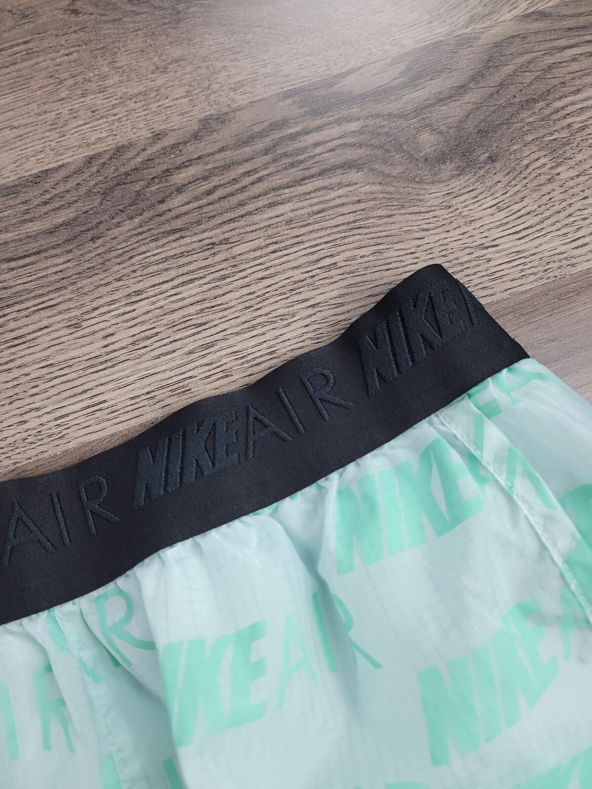 Nike Running Shorts Small Teal Translucent Runnin… - image 7