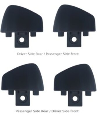 Thule - Tracker II Replacement Track End Caps