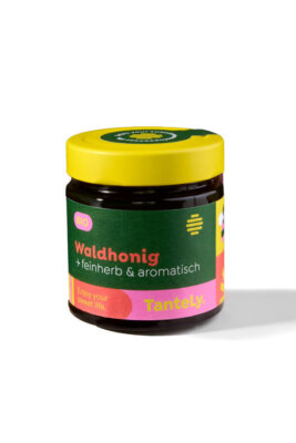 TanteLy Waldhonig Bio 250 g - edelherb, leicht harzige Note, vollmundig