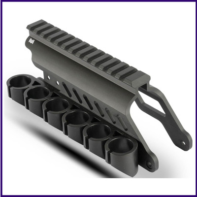 Side Saddle Shotgun Shell Holder V2 | Compatible with Most Maverick 88/Mossberg 