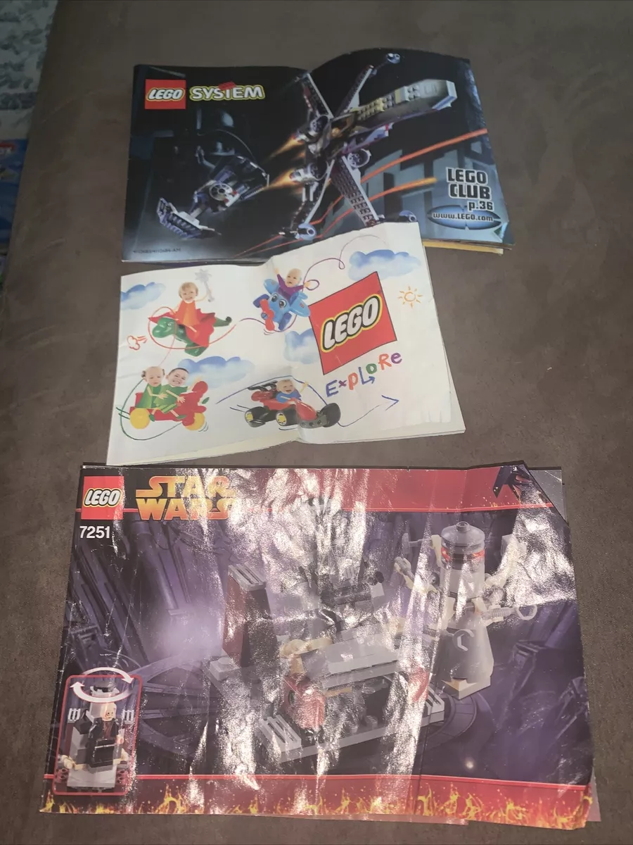 Lego 7251 instructions sales
