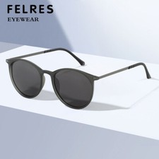 Men TR90 Round Polarized Sunglasses Fashion Outdoor Driving Party Shade Glasses